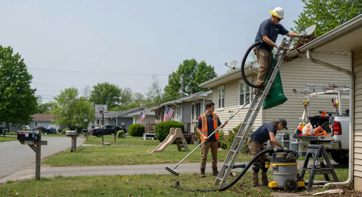 Gutter Installation in Kempton, IN near me